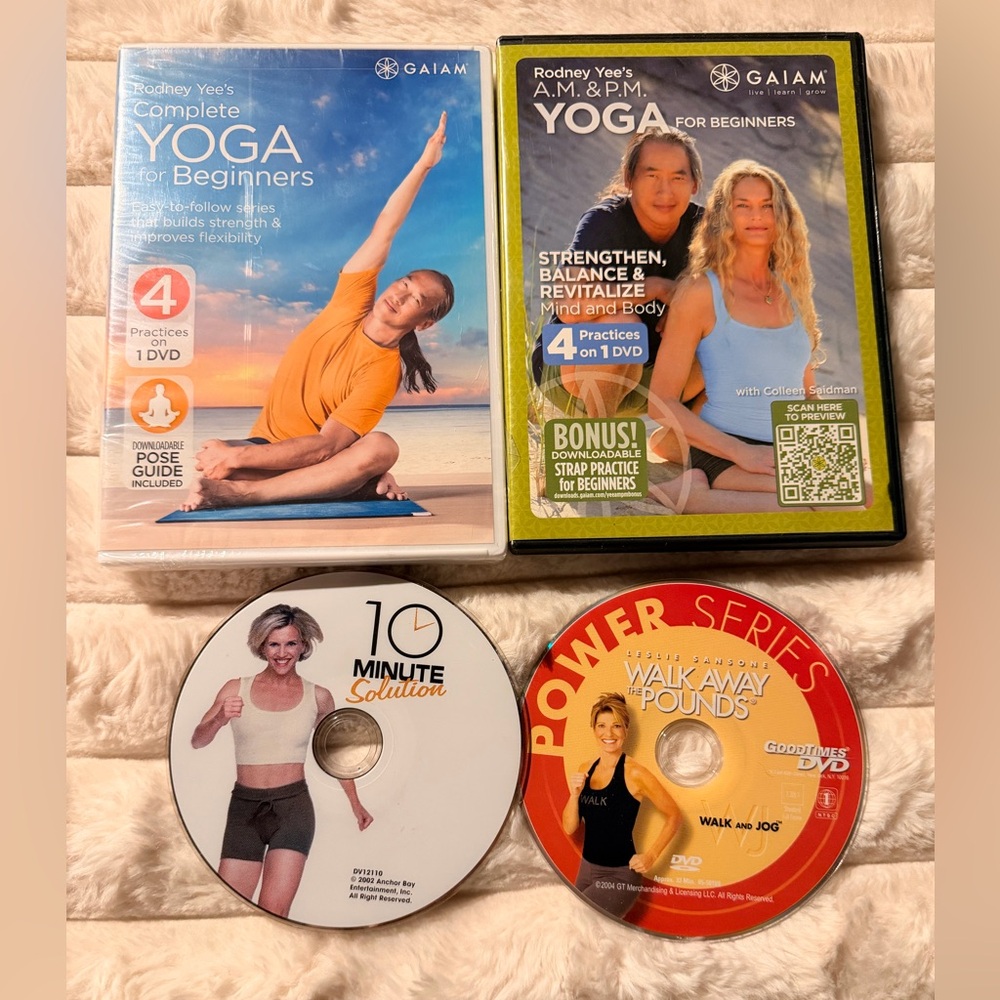 Yoga and Fitness DVD Set
